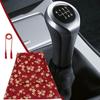 SOUFLY Car Katana Shift Boot Cover, Shift Knob Cover Japanese - Polished Car Dust
