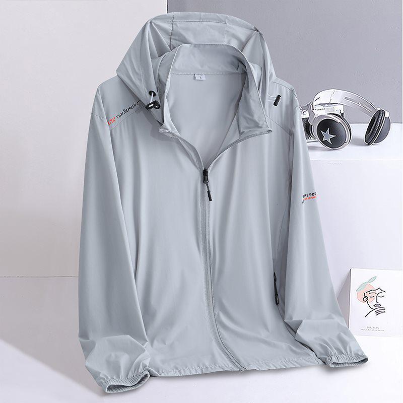 Men's 2026 Summer UV Protection Ice Silk Fishing Jacket - Breathable UPF50+ Sunscreen Outerwear