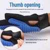 Cat & Dog Grooming Gloves - Remove Loose Fur, Massage, Bath & Beautify Pets
