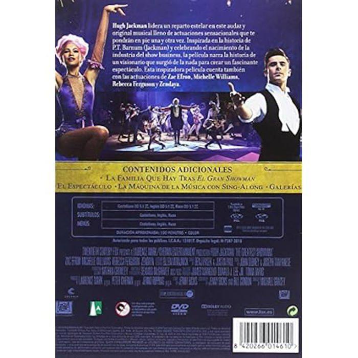 Film - el gran showman - import - spectacle musical - émotion - performance exceptionnelle