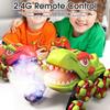 Remote Control Stunt Car, 2.4Ghz 360 Rotating Electric Car Toys with Lights, Sound and Spray Function for Kids Boys Girls