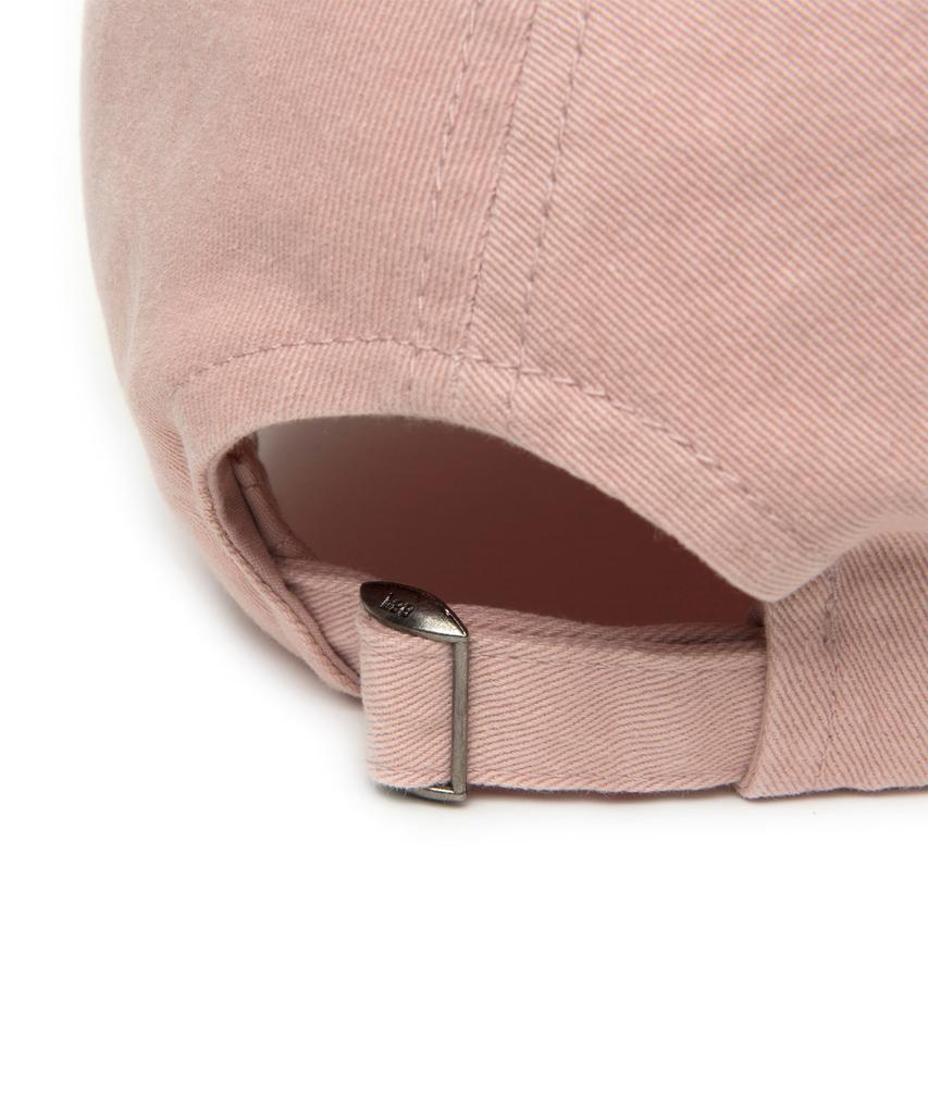 LEE Small Twitch Logo Cotton Curve Ball Cap Pink