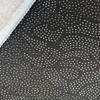 Dragon Rose Crystal Rug, 800gsm Velvet, Black Red Art Print, Elegant Office Decor, Large Floor Mat