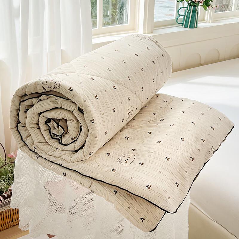 LISM Knit Washed Cotton Cooling Quilt