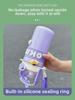 316 Stainless Steel Sports Thermos with Strap & Double Straw for Girls
