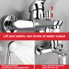 Wall Mounted Shower Faucet Mixing Valve Bathroom Hot Cold Water Mixer Tap Household Toilet Mixer Bathtub Faucet