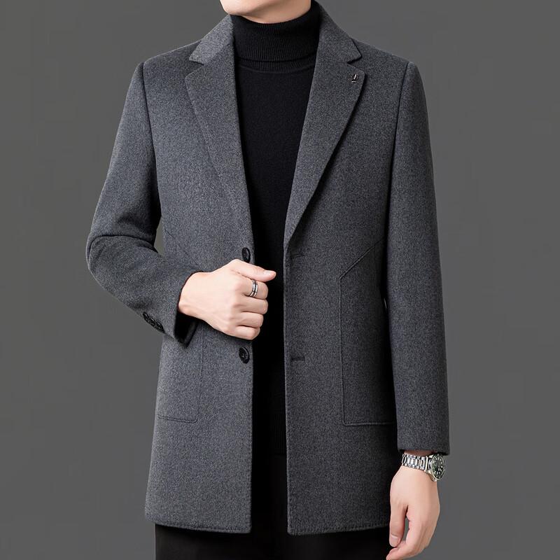 

Firstview Men s Wool-Blend Down Overcoat 3XL