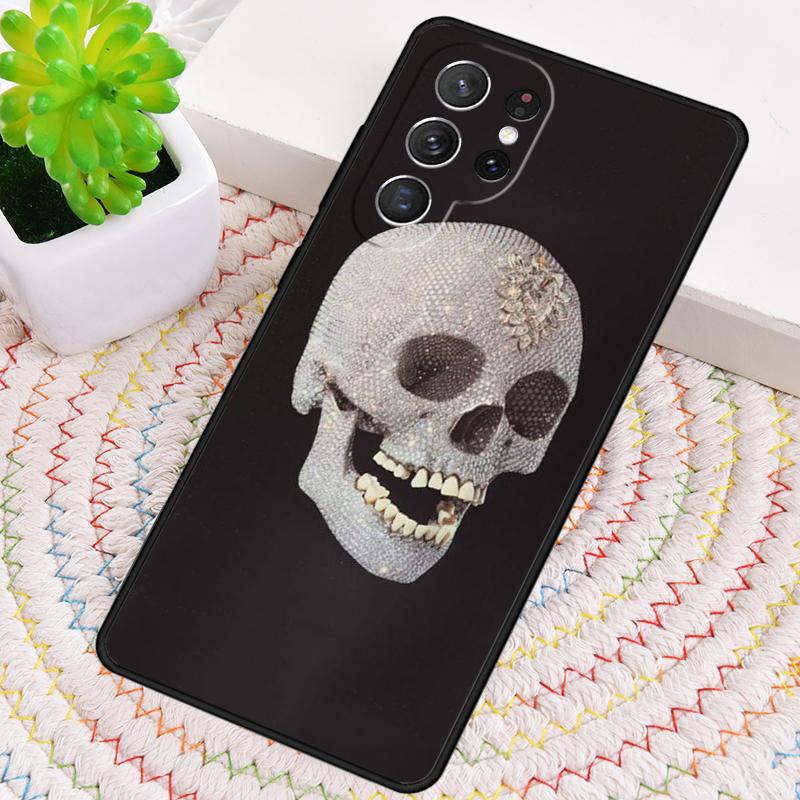 

DIAMOND SKULL Phone Case for Samsung Galaxy note 10 pro S26 Ultra S23 S24 FE S25 S21 S22 PLUS shockproof Cove Galaxy S22 5G