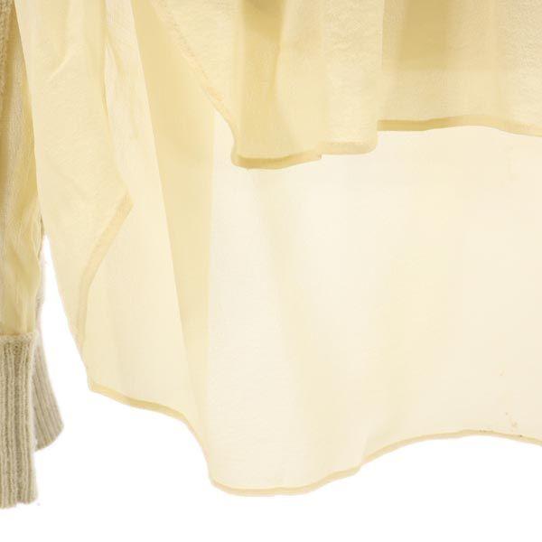 Chloe cashmere Long sleeve knit XS beige sweater Women Used