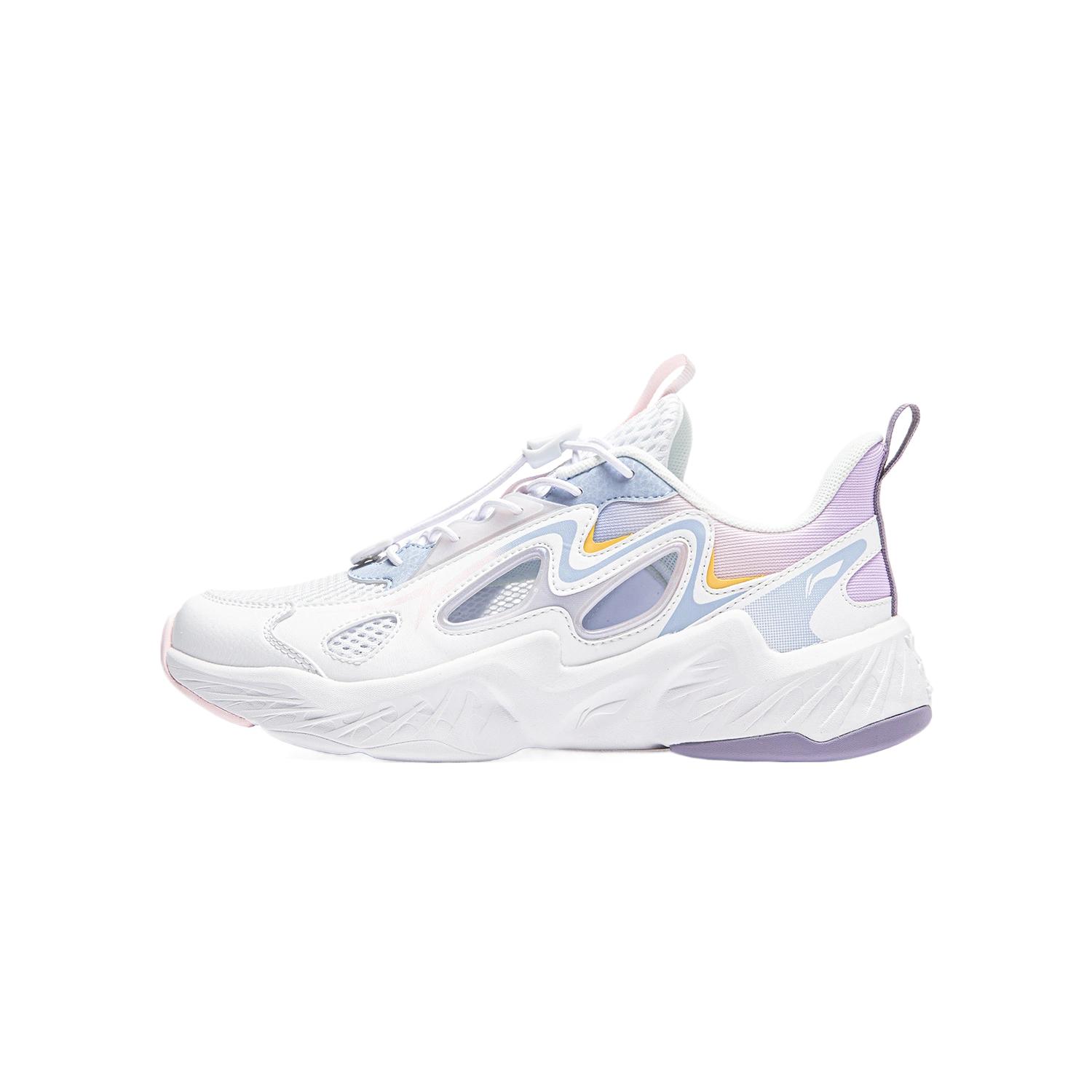 

Li Ning Детская спортивная повседневная обувь из синтетической кожи, модная, простая, удобная, эстетичная, низкая, повседневная обувь для мужчин YKCU140-2 31