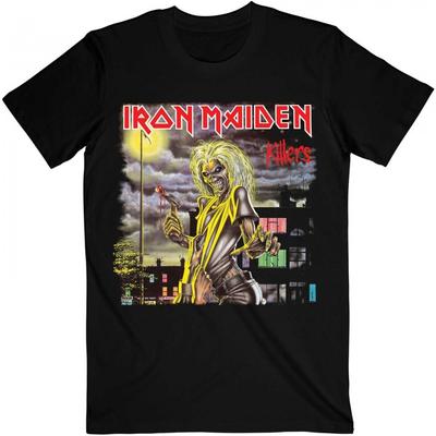 Iron Maiden Unisex Adult Killers Cover T-Shirt