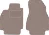 Beżowe dywaniki przednie dla: Renault Megane II CC coupe, cabrio (2003-2010)