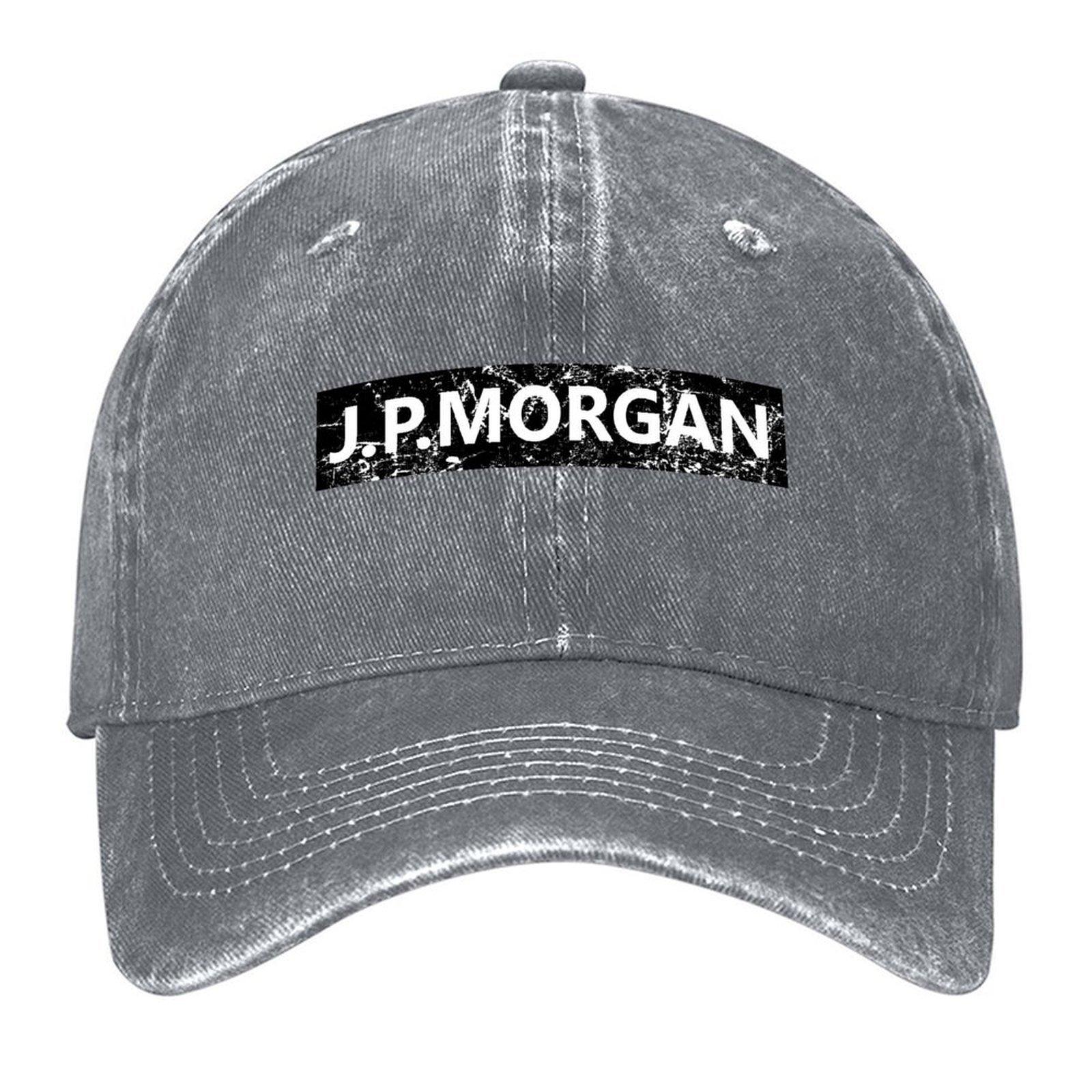

Кепка-бини JP Morgan с потертым дизайном черная Кепка-бейсболка шляпы на распродаже Шляпа для лошади дизайнерская кепка Для женщин 2025 Мужские