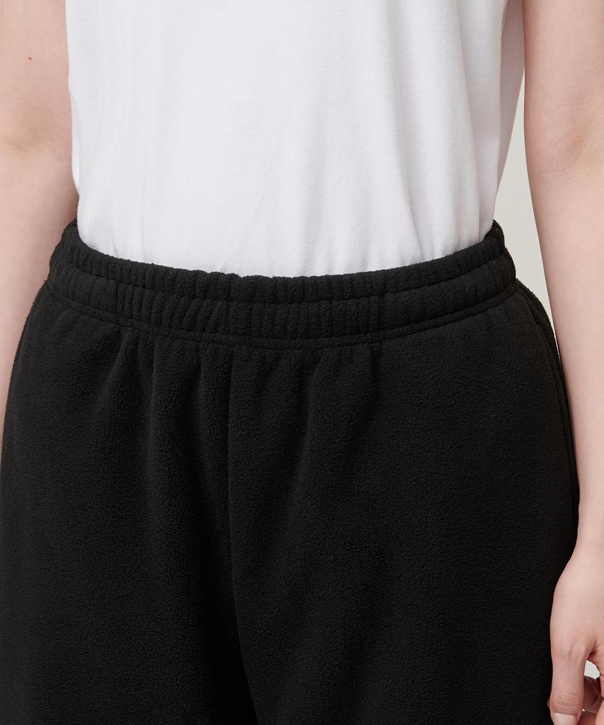 MUSINSA STANDARD WOMAN Women'S Polar Fleece Sweatpants [Black]