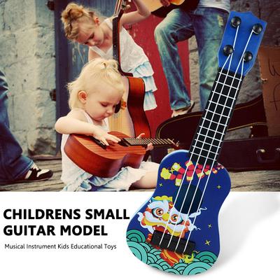 Kinder Mini Gitarre Sopran Ukulelen 4 Saiten Anfänger Kinder Früherziehung Spielzeug Lernen Gitarre Musikalisches Geschenk Instrumente