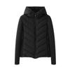 Z Cross-border European & American-Style 2025 Women's Patchwork Long Sleeve Stand Collar Cotton-Padded Jacket