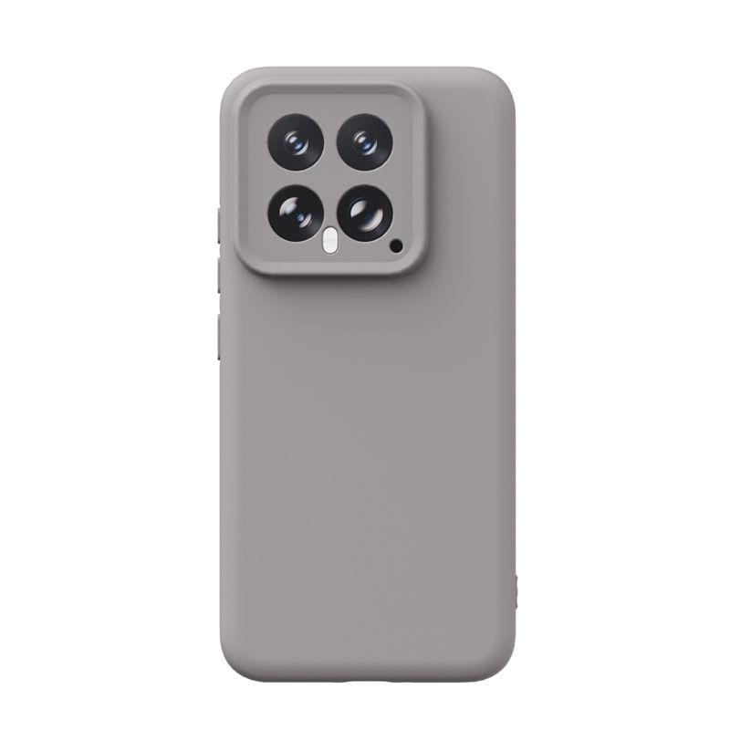 Liquid Suitable for Xiaomi Mi 15 Pro Mobile Phone Case Magnetic Suction Skin Feeling Xiaomi Mi 14 Anti-drop and Dirt-resistant Light Silicone Pro
