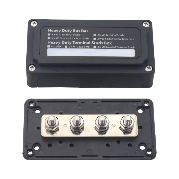 Streamlines Wire Connections with 300A Power Distribution Box for Vehicles Boat