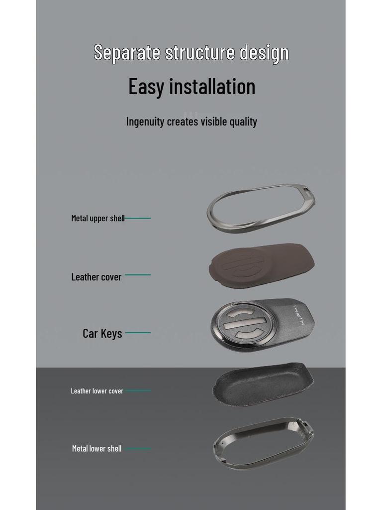 HiPhi Z Car Key Covers: Premium Custom Design for Men and Women