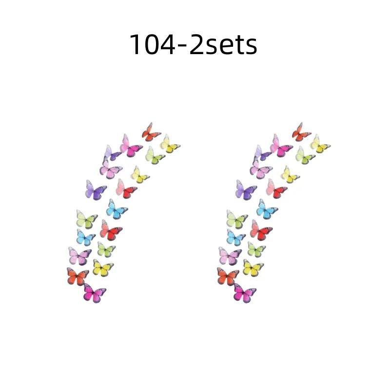 

Crystal Butterflies 3d Wall Sticker Beautiful Butterfly Living Room for Kids Room Wall Decals Home Decoration