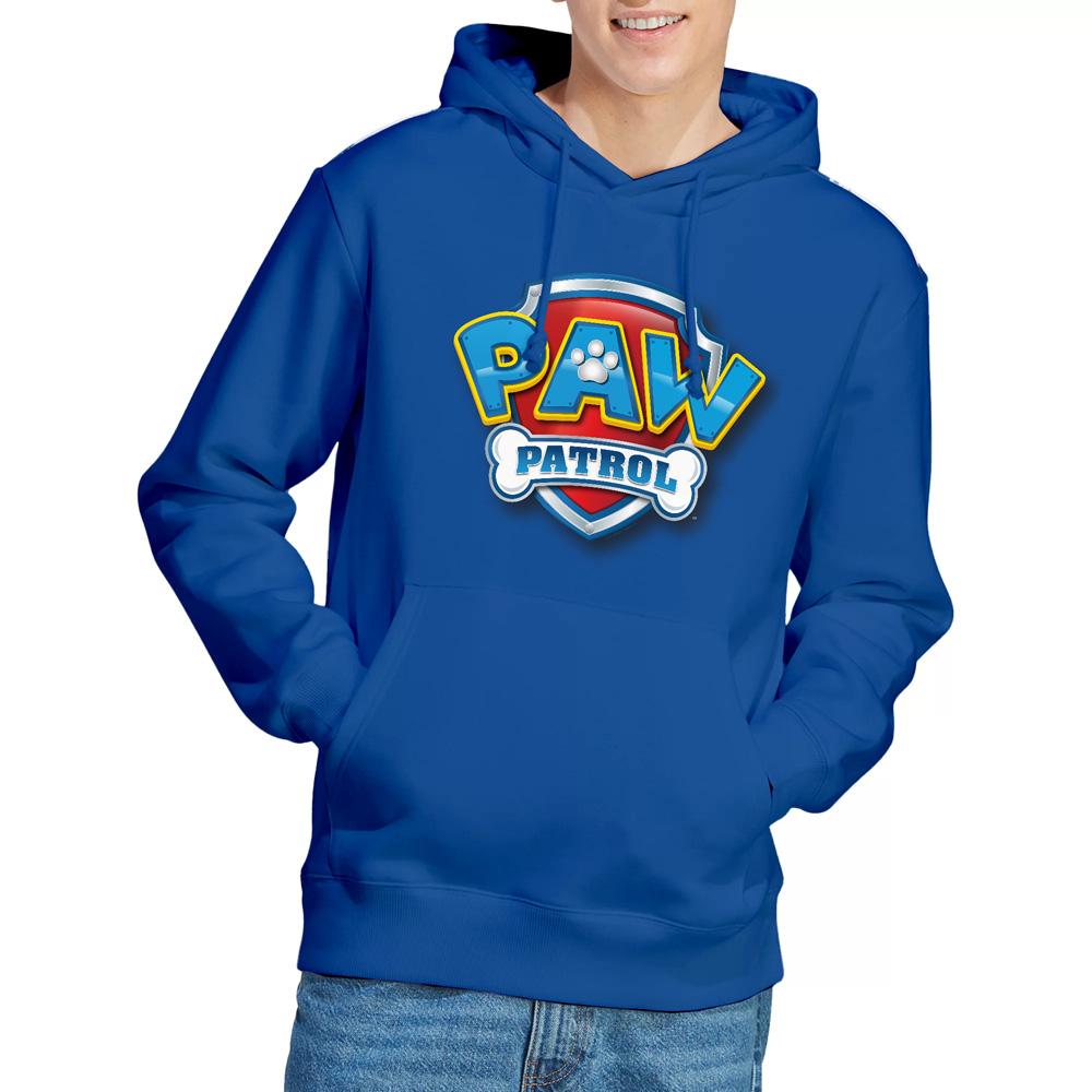 Paw Patrol Mens 3D Logo Hoodie