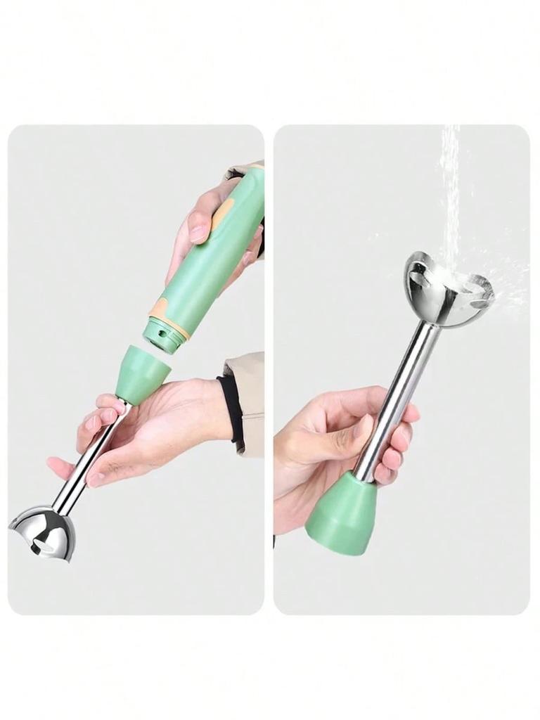 Handheld Immersion Blender Stick Mixer, Electric Food Processor for Smoothies, Soups, Sauces, Baby Food, Meat and Vegetables