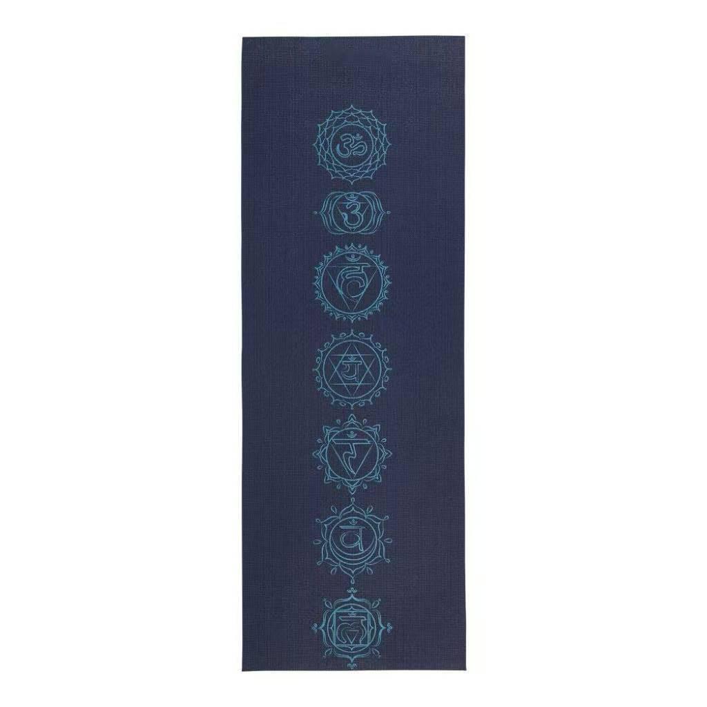 Customizable PVC Printed Non-Slip Yoga Mat with Shock Absorption and Sweatproof Design