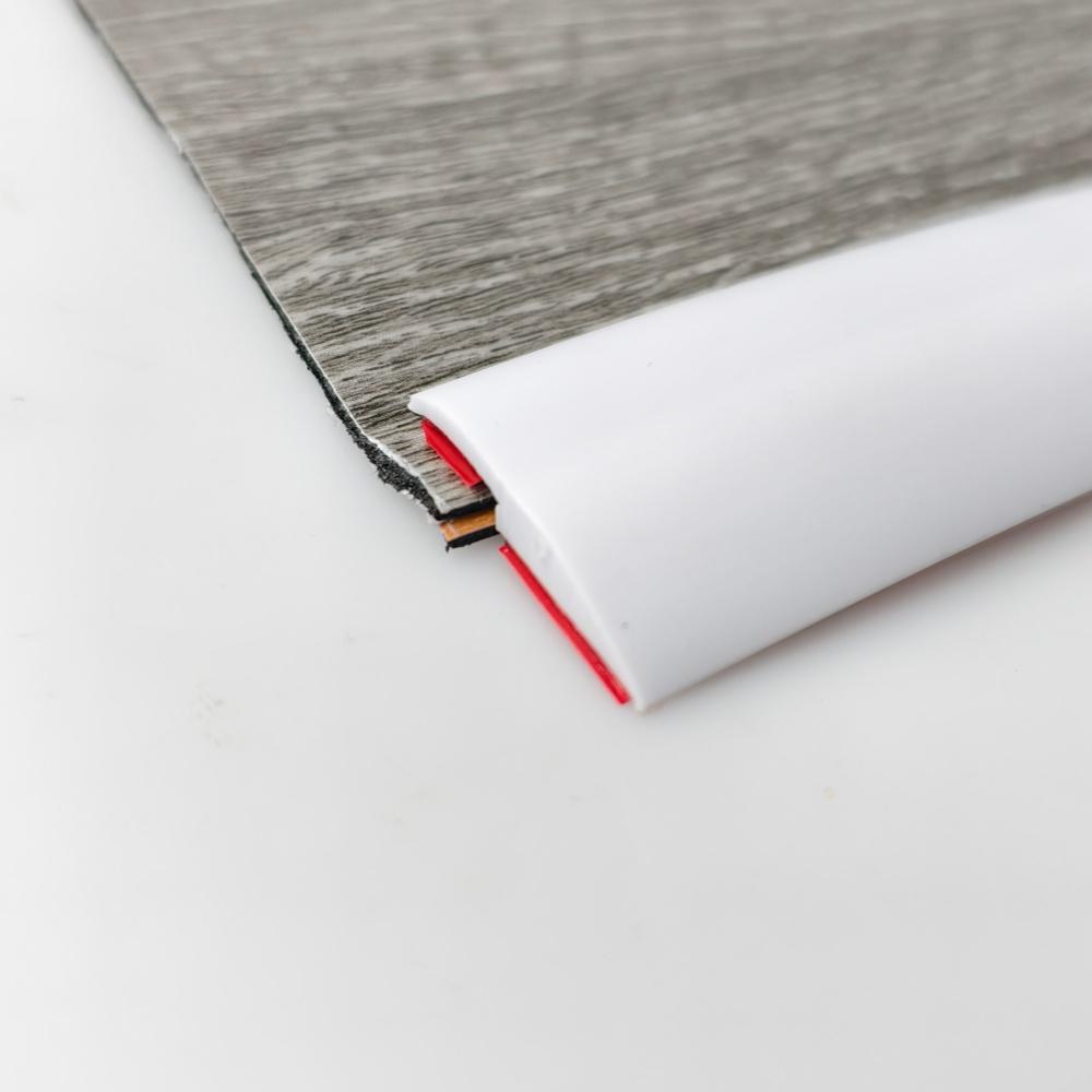 1PC 1M Carpet To Tile Floor Transition Strip Wear-resistant Cuttable Threshold Cover Household PVC Edging Trim Strip Doorway