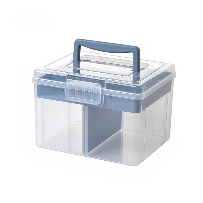 

Family Medicine Box Large Capacity First Aid Medicine Box Storage Box Mask Medicine Storage Box Tea Set Handheld Storage Box
