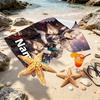 Custom Name Personalized Genshin Impact Print Beach Towel, for Trip Camping Beach Party Home Decor, Birthday Gift for Family & Friends