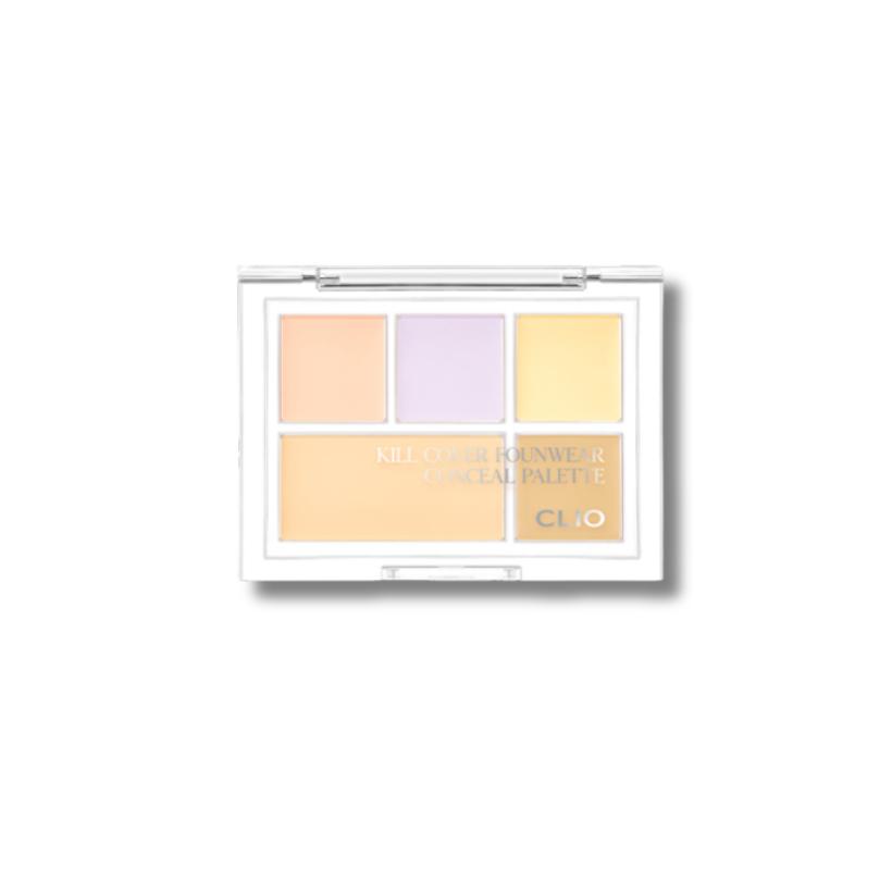 CLIO Kill Cover Founwear Conceal Palette 6g (2 Colors) High Coverage Concealer