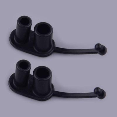 6BX-2476U-00 878311 2pcs Fuel Connector Cap Protector Fit For Mercury Outboard 4 5 6 8 9.9 10 15 20 25 30HP Black