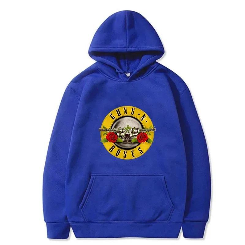 Printed hoodie rock band men's and women's hip-hop music costumes