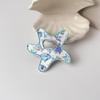 3D Beach Starfish Fridge Magnet Five Pointed Star Embossed Cute Nautical Decor for Office Kitchen