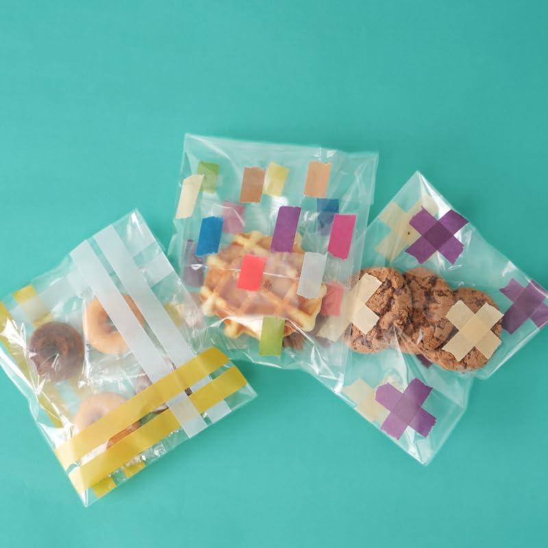 Mt Large Core Chocolate for Gift Wrapping Kamoi Kakoshi Plain Brown Masking Tape 5-pack (strong Adhesive/washi Paper) (official Retailer/large