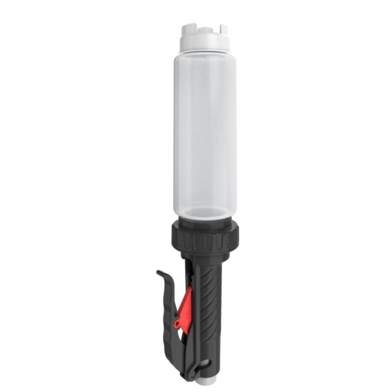 Plastmasas mērces dozators, portatīvs, 480 ml