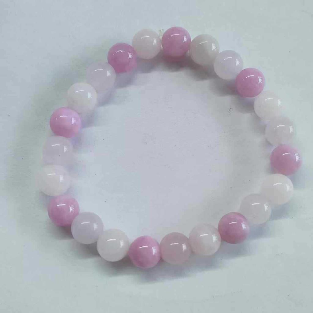 Pink Zebra Crystal Bracelet: Handmade Gift for Birthdays, Mother's Day, Valentine's, Christmas