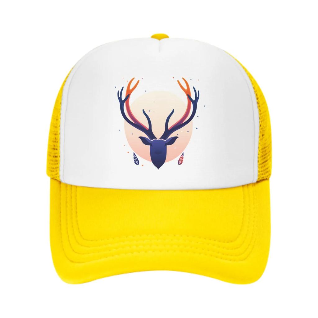 Deer New Summer Leisure Sports Daily Sun Hat Fishing Outdoor Activity Unisex Canvas Fashion Duck Tongue Cap