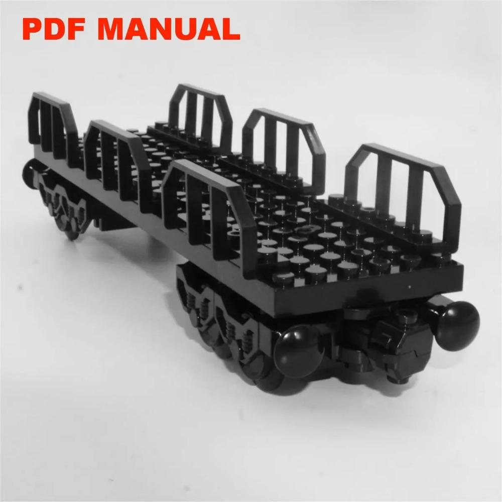 High-Tech MOC Train Motor Set 88002 Technical Building Block Train Carriage Base Tracks Power Functions Parts Kids Toys