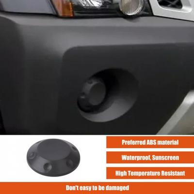 Black Front Bumper Fog Light Lamp Cover Right=Left For Nissan Frontier D40 13-21