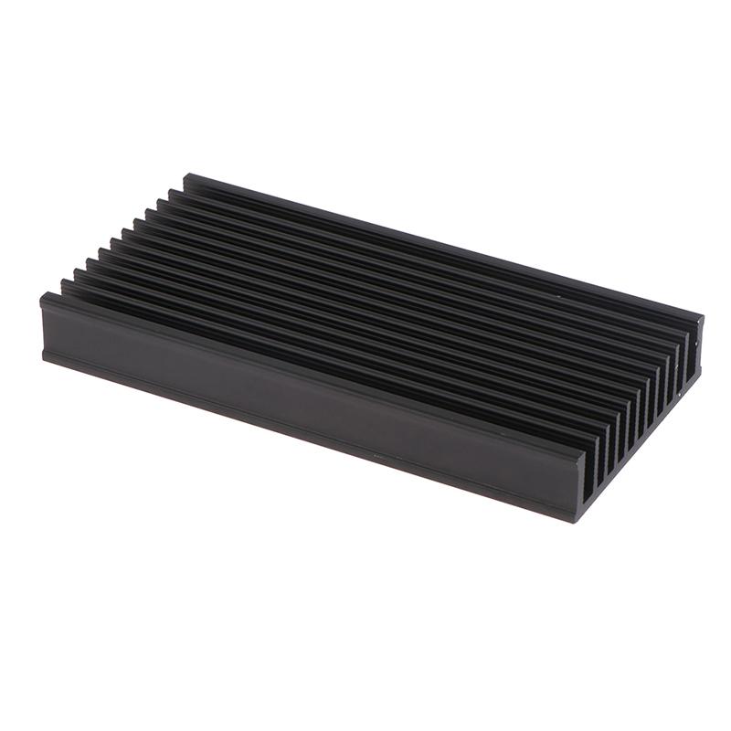 1Pc Aluminum Heatsink Cooler 50*100*12.7Mm Led Ic Fan Power Amplifier Radiator