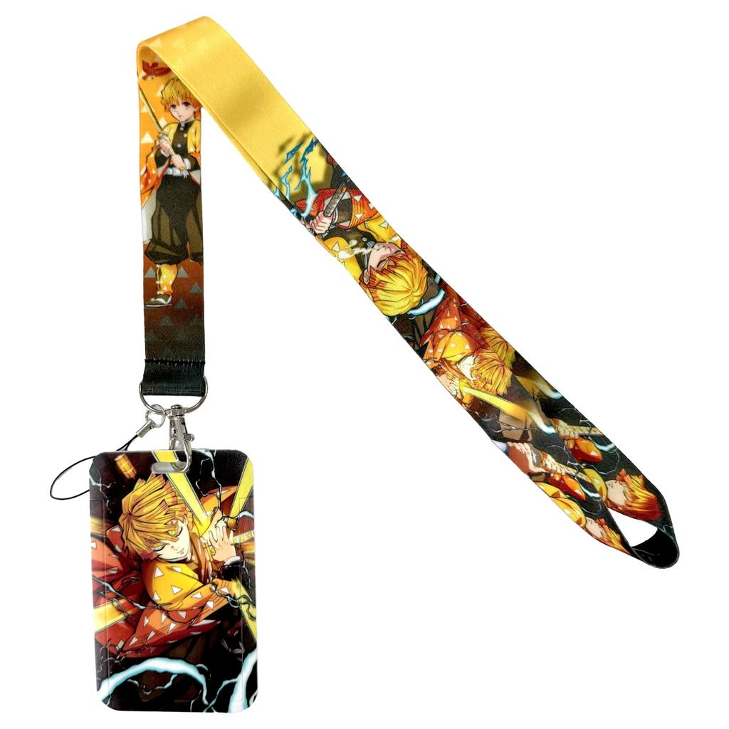 Lanyard Anime Portatessere Portachiavi Lanyard da Collo Per Pass Card Porta Carte di Credito Cinghie Accessori Ciondoli per Cellulare