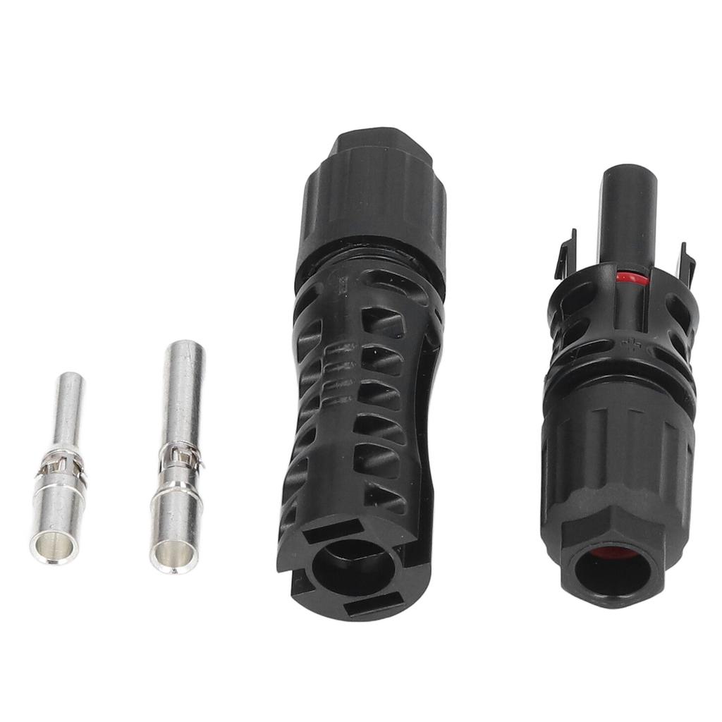 Solar Connectors Brass PC Waterproof Cable Panel 1500V Connector for Power Generation