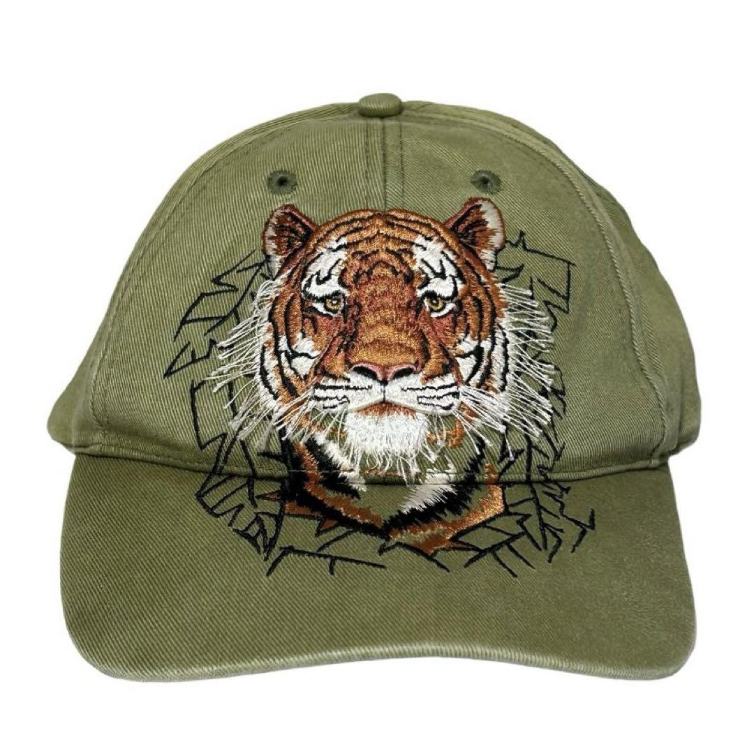 

[USED] 90s Disney Kingdom Tiger Head Cap