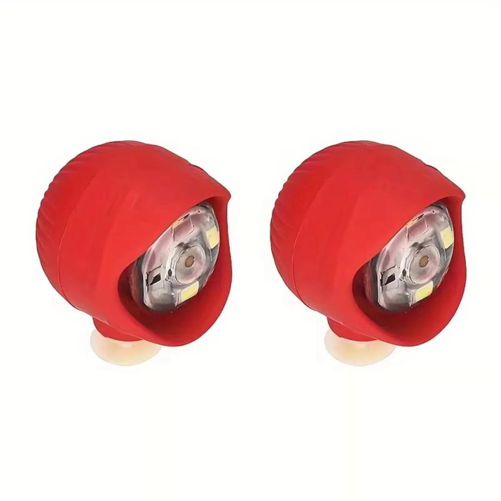 2 Pezzi Luci per Scarpe Impermeabili Charms per Scarpe Accessori per Scarpe Crocs 3 Modalità di Luce per Campeggio Passeggiate con il Cane, per Regalo Adulto Bambino