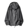 Up Uv Zip Mens Hooded Jacket Lightweight Quick Dry Sun Outdoor Coat For Travel Sports