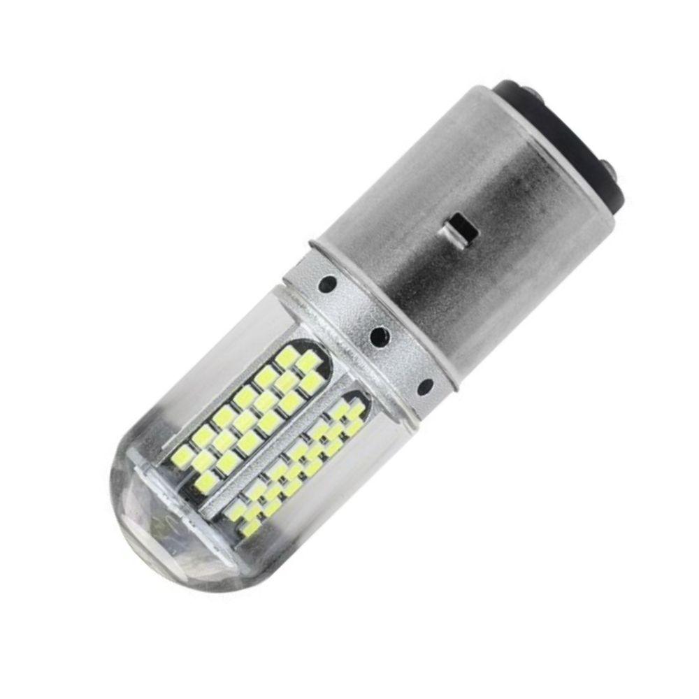 

BA20D LED Headlight DRL Fog Lamp 100W 6-Side White 6000K 66LED 12-24V Hi/Lo Beam