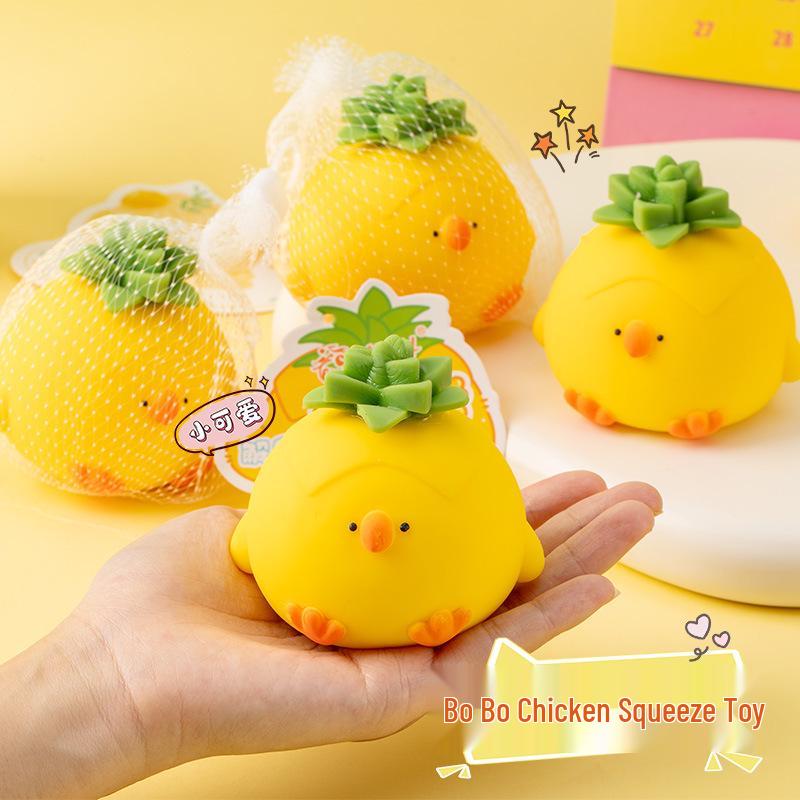 

Pineapple Chicken Slow Rebound Stress Toy for Kids