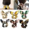 New Style Pendant Dog Collar Hairpin for Women, Hair Tie with Knotted Large Butterfly Knot Hair String Head Accessory
