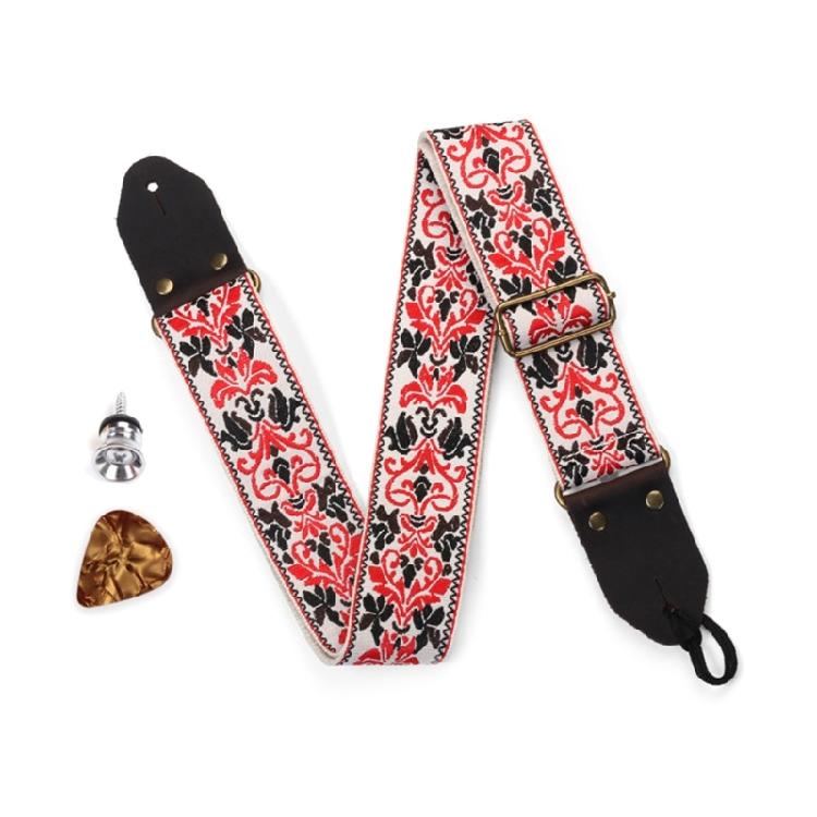 

Adjustable Guitar Strap Nylon Shoulder Strap for Bass,Electric & Acoustic Guitar